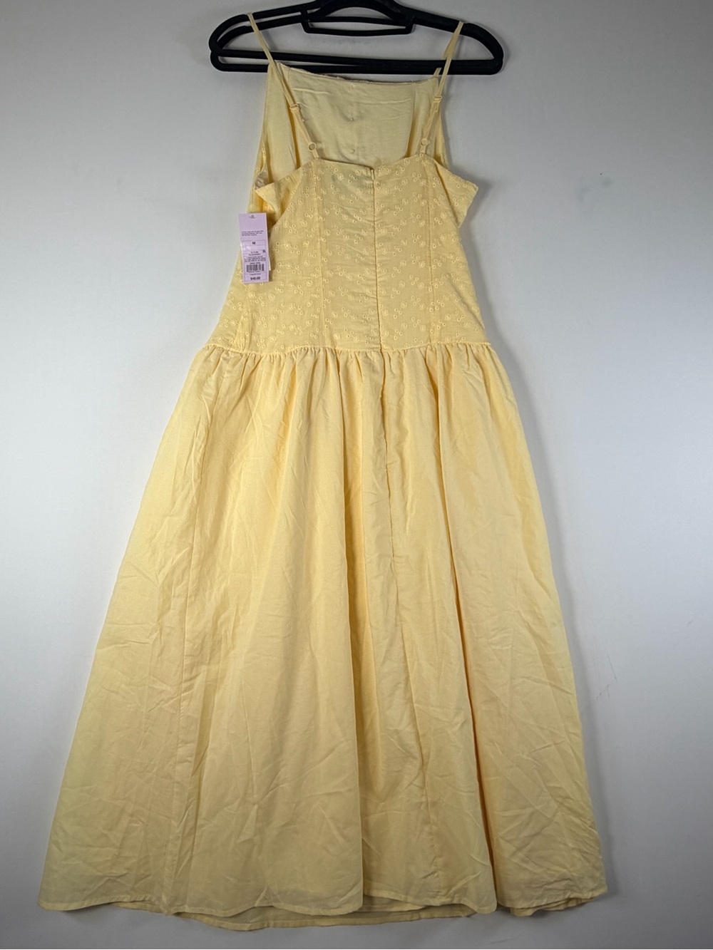 Women's High Neck Dropped Waist Midi A-Line
Dress - Wild Fable™ Yellow - M - Picture 9 of 10